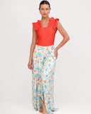 GIARDINO floral pants – front view