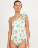 Studio front view of the GIARDINO one-piece swimsuit